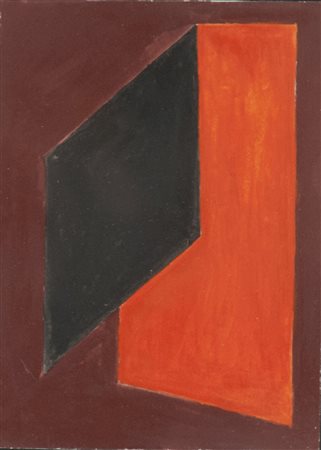 Richard Mortensen Senza titolo, 1865 Tecnica mista su cartoncino postale, cm....