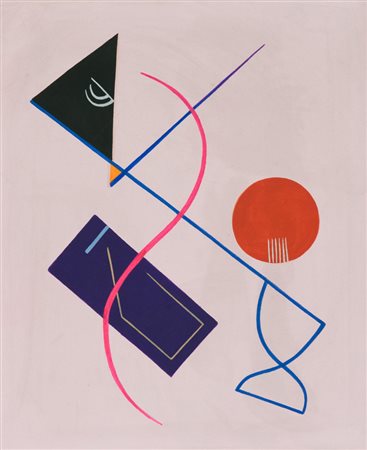 Antonio Marasco Ritmi veloci Olio su tela, cm. 60x50 Sul verso: firma e titolo.