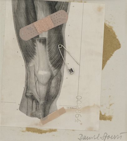 Daniel Spoerri Dalla serie: Spingole Francesi, 1993 Collage su cartoncino,...