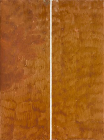 Venturino Venturi Senza titolo Terracotta policroma, cm. 44x33 Sul verso:...