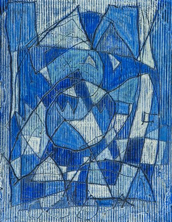 Sergi Barnils Soli Deo gloria, 1998 Tecnica mista su tavola, cm. 60x47 Sul...