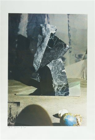 Luciano Fabro Senza titolo Serigrafia su carta, cm. 120x80, es. H.C. Firmato...