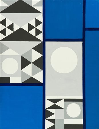 Ario (Ariodante Marianni) Variazioni ...n° 1 Acrilico su tela, cm. 90x70 Sul...