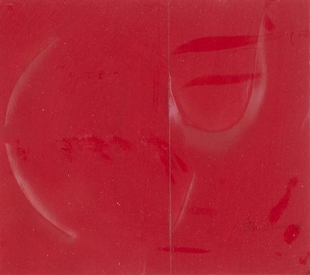 Agostino Bonalumi Senza titolo, 2006 Estroflessione su cartone dipinto, cm....