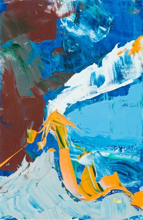 Mario Schifano Senza titolo, 1997 Smalto su tela, cm. 30x20 Sul verso: firma;...