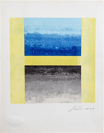 GIUSEPPE SANTOMASO, Lettera "H" eseguita per la serie "L'ALFABETO DI BOLAFFIARTE"