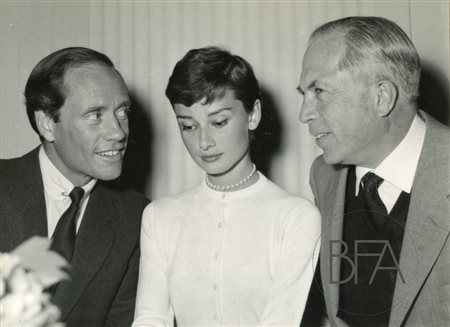 Augusto Di Giovanni Audrey Hepburn and Mel Ferrer by Di Giovanni.
