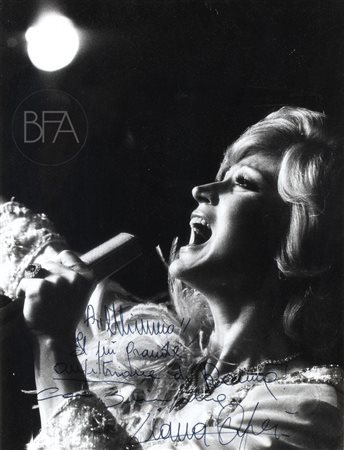 Gianni Brezza Signed portrait of Liana Orfei.