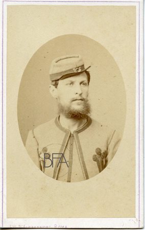  Portrait of Pontifical Zouave Major O'Reilly from Battalion of St Patrick by D'Alessandri.