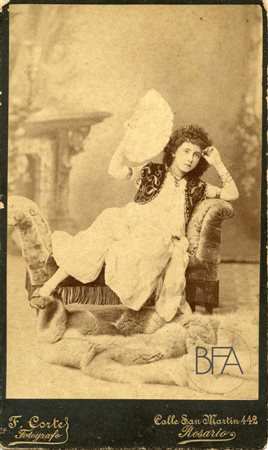 Franco Corte Provocative portrait of young Jewish girl.