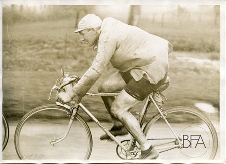 Heurisse Portrait of André Leducq before winning the Paris-Tours.