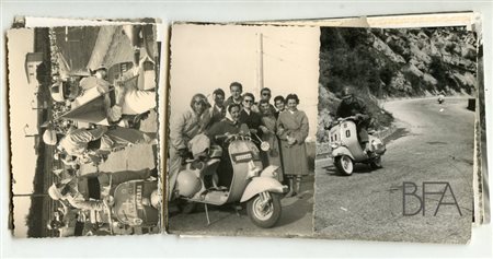  Vespa Club Ferrara, rallyes,  time-trial  and scooterist portraits.