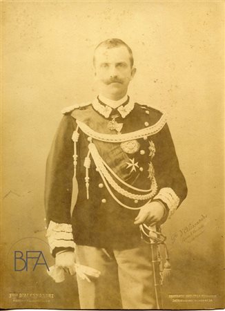 D'Alessandri Portrait of Vittorio Emanuele III di Savoia by D'Alessandri.