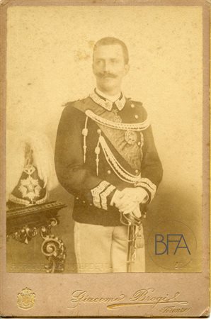 Giacomo Brogi Portrait of Vittorio Emanuele di Savoia by Brogi.