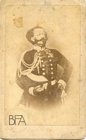  Portrait of Vittorio Emanuele II di Savoia.