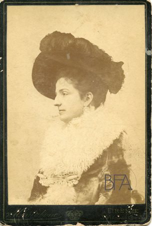 Montabone Portrait of Elena di Savoia by Montabone.