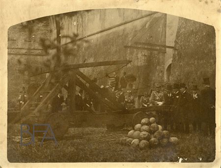  Mussolini in Castel Sant'Angelo.