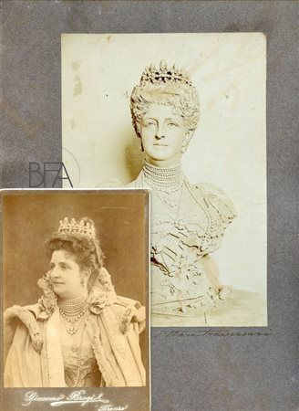 Traversari Bust of Margherita di Savoia by Ettore Traversari.