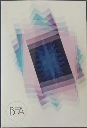 Harold Miller Null Print from " Vibrazioni", Ferrara 1990.