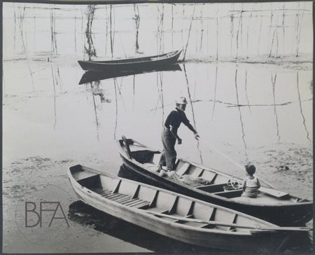 Harold Miller Null Print from " Riva di Po’", Ferrara 1990.