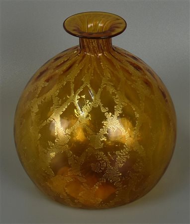 BOTTIGLIA IN VETRO DI MURANO h 13 cm