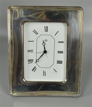 OROLOGIO IN ARGENTO orologio da tavolo in argento Sterling 925 marca: Capello...