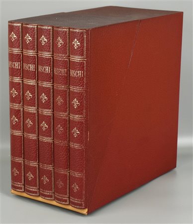 COFANETTO PORTADISCHI ad imitazione libri 34x23x35 cm