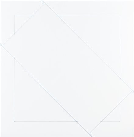 Andrea Pierbò 16 CCXXXX tecnica mista su tela, cm 70x70 sul retro: firma,...