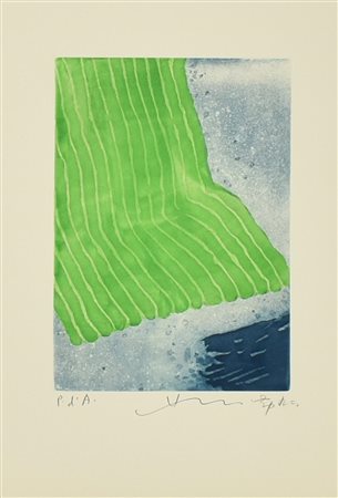 Chin Hsiao VERSO IL GIARDINO ETERNO acquaforte acquatinta su...