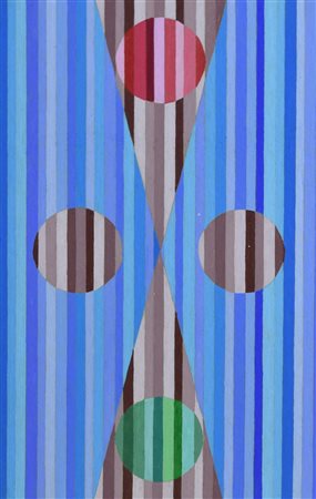 Francesco Fasano POLI acrilico su cartoncino, cm 30x20 sul retro: firma,...