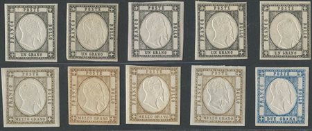 Selezione di francobolli nuovi, qualità media A/A-