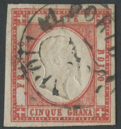 5gr. Rosso Carminio N.21 usato. Qualità A