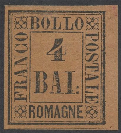 1859, 4b. Fulvo nuovo con gomma, linguellato. (A+) (Cat.1.200)