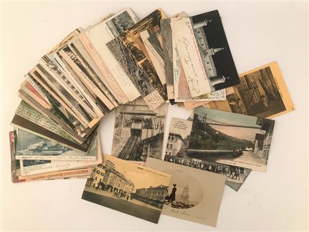 Italia, Gruppo di circa 90 cartoline formato piccolo, quasi tutte viaggiate....