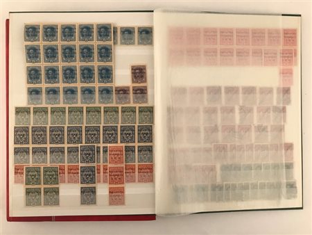 Austria,Interessante accumulo di nuovi ed usati dal 1850 montat su due album...