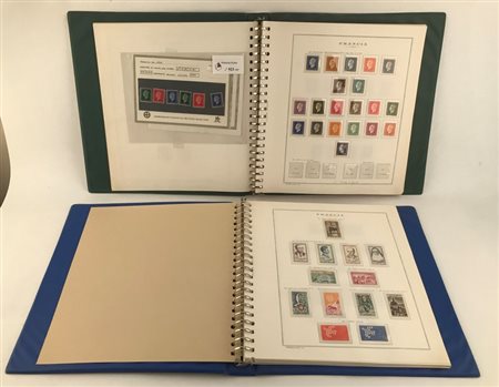 Francia, Collezione montata su album Marini. Posta Ordinaria dal 1945 al 1966...