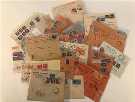 Accumulo di circa 1000 lettere del periodo luogotenenza/R.S.I./Repubblica/...
