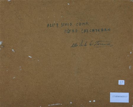 CISTERNINO MICHELE (n. 1931) Natura morta con strumenti musicali e...