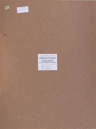 CIVITARESE GOFFREDO (n. 1936) Figure con natura morta. Serigrafia...