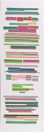 HUBER-KONO KONO (n. 1936) Orizzontale - Verticale. 1989. Serigrafia. Cm 35,00...