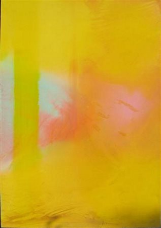 BRESSAN ITALO (n. 1950) Bodhisattva samantabhadra. 1990. Olio su tela. Cm...