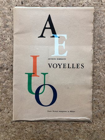 EDIZIONI D'ARTE (LUIGI VERONESI) - Voyelles, 1959