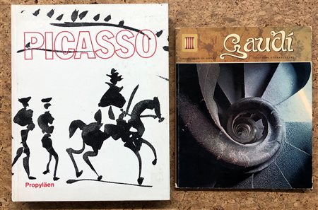 PICASSO E GAUDÍ - Lotto unico di 2 cataloghi