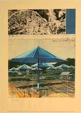Christo, The Umbrellas, Japan, 2003