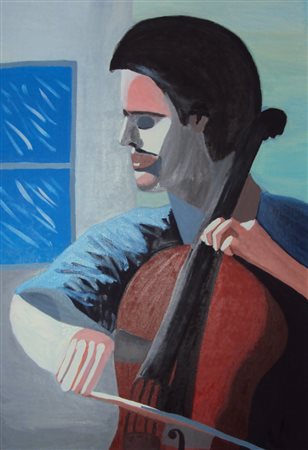 Bernardo Bandinelli, Il suonatore di violoncello, 2018