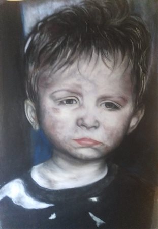Patrizia Cavazzuti, Bimbo triste, 2020