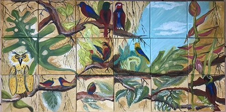 Maria Pina Sallemi, Patchwork della natura, 2021