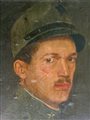 Mario Tozzi, Ritratto di soldato, 1919
