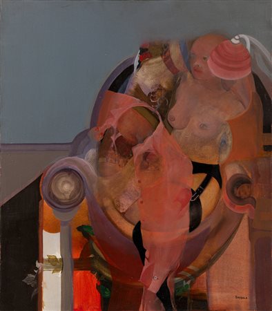 GIORGIO BOSSOLA (1937) - La camica del commendatore e la bambola, 1972