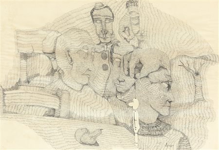 FRANCO SGAMMA (1950) - Senza Titolo, 1975